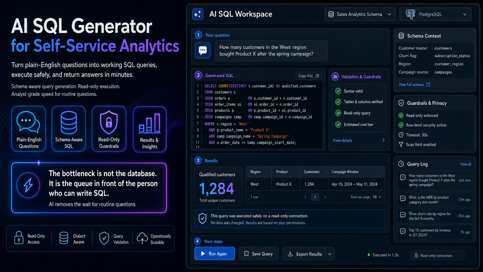 AI SQL Generator: How Text-to-SQL Works, With a Live Demo