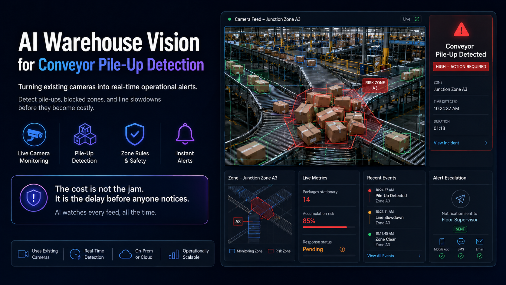 AI Warehouse Vision: Catching Problems Before They Become Downtime